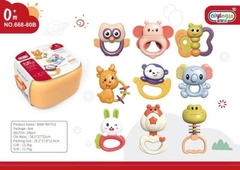 Hộp xúc xắc gặm nướu 9pcs