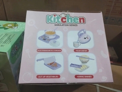 Bộ nấu ăn 20pcs (Thỏ tím, Khủng long)