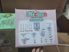 Bộ nấu ăn 20pcs (Thỏ tím, Khủng long)