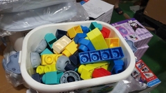 Bộ xếp hình 50pcs màu XANH mã XM3011
