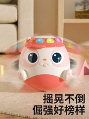 Lật đật lắc lư Vàng -Hồng