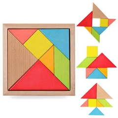 Tangram 7 mảnh 14cm mã QQB