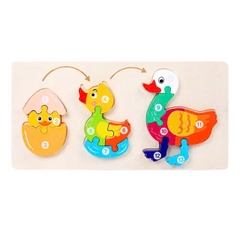 Tranh 3D vòng đời động vật mã GP-6