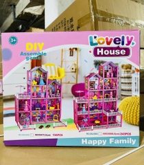 Biệt thự búp bê 194pcs mã DSJ589-1