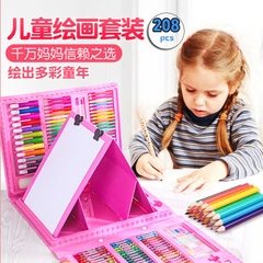 Tô màu 208pcs màu Xanh, Hồng