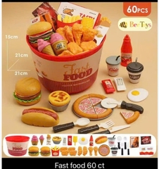 Bộ Fast food 60psc - 12
