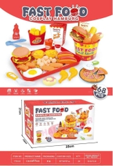 Set đồ ăn nhanh 68pcs mã 776-44