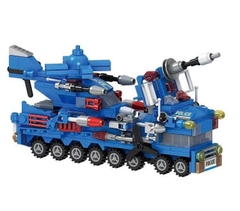 Bộ xếp hình xe cảnh sát đặc biệt 12 mẫu mã HE-23069 (Bán lốc 12 hộp)