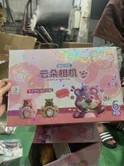 Máy ảnh bong bóng hình GẤU mã 6829-5C (Bán khay 6 cái)