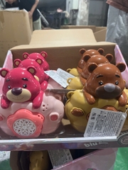 Máy ảnh bong bóng hình GẤU mã 6829-5C (Bán khay 6 cái)