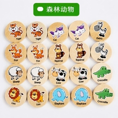 Tìm cặp hình giống nhau ĐỘNG VẬT RỪNG mã FTS-Fo