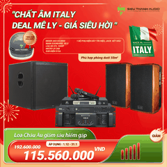 COMBO ITALY 15 CHẤT ÂM ITALY DEAL MÊ LY GIÁ SIÊU HỜI