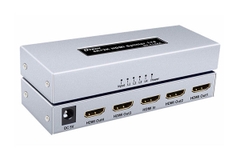 Bộ chia hình HDMI 4K (1 ra 4 ngõ) Dtech Model: DT-7144A(MS)