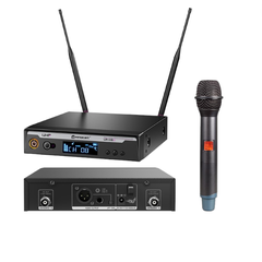 Bộ micro không dây cầm tay 1 micro Relacart Model: UR-111S+UH1