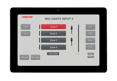 Màn hình cảm ứng điều khiển hệ thống âm thanh FONESTAR TAB-10-16