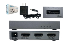 Bộ chia hình HDMI 4K (1 ra 2 ngõ) Dtech Model: DT-7142A(MS)