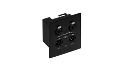 Bộ chuyển đổi âm thanh mạng DANTE gắn tường 2 vào 2 ra (PoE) FONESTAR W-DANTE-22X