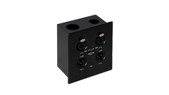 Bộ chuyển đổi âm thanh mạng DANTE gắn tường 2 vào 2 ra (PoE) FONESTAR W-DANTE-22X