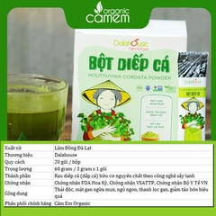 Bột Diếp Cá Dalahouse 100% tự nhiên – Làm Mát, Đẹp Da, Tốt Cho Hệ Tiêu Hóa