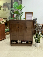 Tủ giày bo óc chó