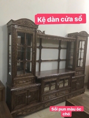 Kệ dàn ti vi  gỗ sồi  MS 391