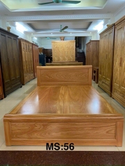 Giường Gõ phủ vơ nia MS56