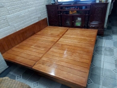 Giường gấp gỗ giàng giàng MS122