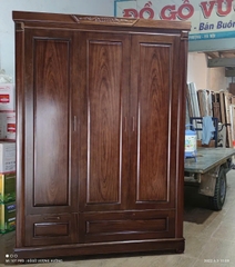 Tủ hương xám sơn màu óc chó MS112