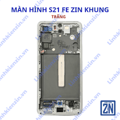 Màn Hình Samsung S21 FE / S21FE / G990 Zin Hãng Có Khung