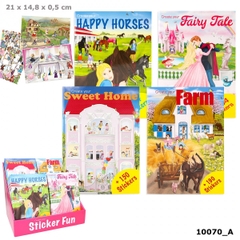 Đồ Chơi Bộ Sưu Tập Thiết Kế Thời Trang Mini Stickerworld Topmodel TM0010070