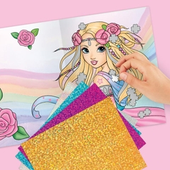 Đồ Chơi Bộ Sưu Tập Dán Stickers Và Tô Màu Fantasy Model Fancy Foils Topmodel TM0410351