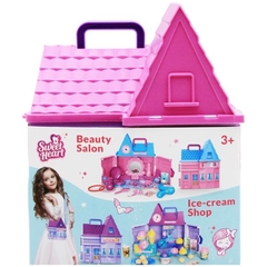 Bộ Đồ Chơi Túi Đeo Chéo Nhà Villa Tráng Miệng SH07