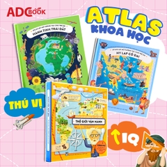 Atlas Lật Mở Tương Tác Cho Trẻ Em (Bộ 3c)