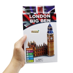 Đồ Chơi Ghép Hình 3D Bằng Giấy - Đồng Hồ Bigben HS-M20607