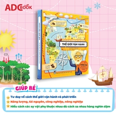 Atlas Lật Mở Tương Tác Cho Trẻ Em (Bộ 3c)