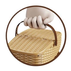 Bộ Đồ Chơi Giỏ Picnic Thức Ăn Nhanh SH666-98