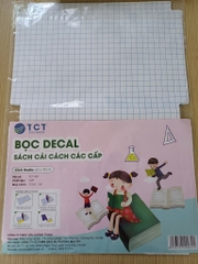 Bọc Đề Can SGK Mới TCT 032