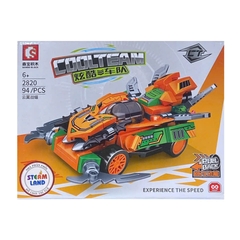 Đồ Chơi Lắp Ráp Siêu Xe Tốc Độ Màu Cam Sembo 2820