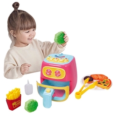 Bộ Đồ Chơi Nồi Chiên Không Dầu Hồng SH9128