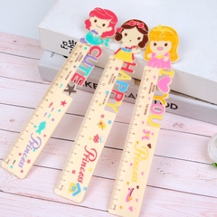Thước Nhựa M&G 15cm Hình Cô Gái TRL96260