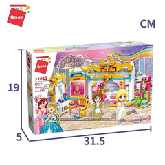 Đồ Chơi Xếp Hình Qman 32012: Căn Phòng Công Chúa