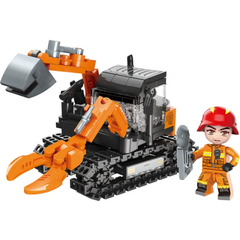 Đồ Chơi Xếp Hình Qman 12021: Đội Cứu Hỏa Cơ Động