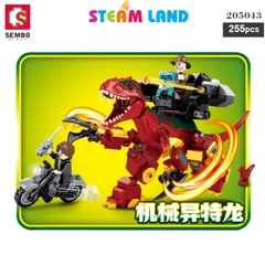 Đồ Chơi Robot Khủng Long Chiến Đấu Sembo 205043