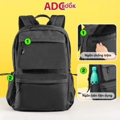 Balo SHIELDPACK BP-040/B Đen (TL)