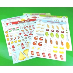 Combo Xếp Hình Tương Tác 5In1 Chủ Đề Ẩm Thực
