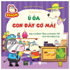 Combo 3 Cuốn Ehon, Wolfoo - Sách Kỹ Năng Sống Dành Cho Trẻ Em