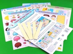 Combo Xếp Hình Tương Tác 5In1 Chủ Đề Happy Life