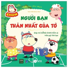 Combo 3 Cuốn Ehon, Wolfoo - Sách Kỹ Năng Sống Dành Cho Trẻ Em