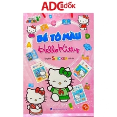 Bộ 5 Cuốn Tô Màu Hello Kitty