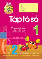 Tủ Sách Bé Vào Lớp 1 - Tập Tô Số 1